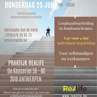 Gratis Loopbaanbegeleiding Workshop - infosessie Antwerpen Gratis Loopbaanbegeleiding Workshop - infosessie Antwerpen